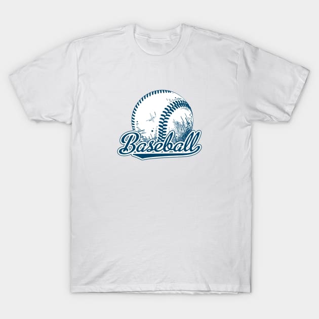 Baseball and retro style T-Shirt by My Happy-Design